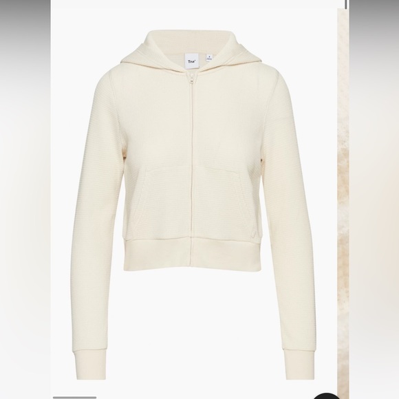 3 TNA WAFFLE ZIP HOODIES . Size small . No tags . - Picture 2 of 5